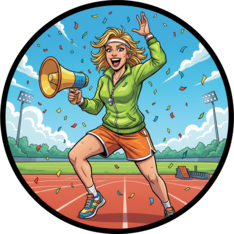 The Overly Enthusiastic Coach