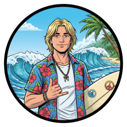 The Chill Surfer Dude